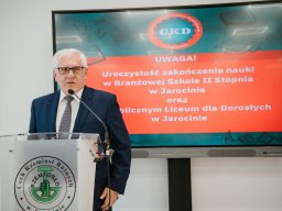 Zakończenie nauki w Branżowej Szkole II Stopnia i Niepublicznym Liceum Ogólnokształcącym dla Dorosłych
